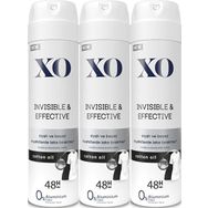 Xo Invisible Effective 3x150 ml Women Deodorant