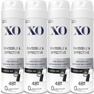 Xo Invisible Effective 4x150 ml Women Deodorant