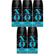 Xo Men-Erkek 5x150 ml Dynamic Deodorant