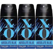 Xo Men-Erkek Absolute Blue 3x150 ml Deodorant
