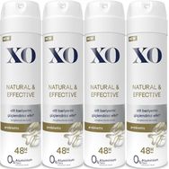 Xo Natural Effective 4x150 ml Women Deodorant
