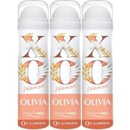 Xo Olivia 3x150 ml Women Deodorant