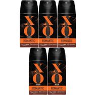 Xo Romantic 5x150 ml Erkek Deodorant