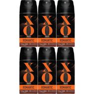Xo Romantic 6x150 ml Erkek Deodorant