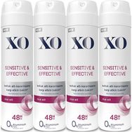 Xo Sensitive Effective 4x150 ml Women Deodorant