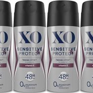 Xo Sensitive Protect Men 4x150 ml Deodorant
