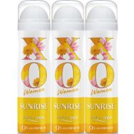Xo Sunrise 3x150 ml Kadın Deodorant