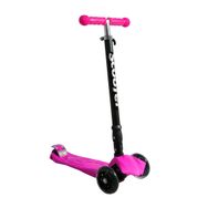 Xslide Pembe Işıklı Tekerlekli Scooter