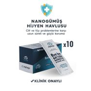 XXL Havlu Nano Gümüş Kedi Hijyen, Dış Parazit Bakımı Damla, Göz Kulak ve Ağız Temizleme