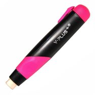 Y-Plus Comfy Grip Ayarlı Pembe Kalem Silgi