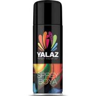 Yalaz Boya 400 ml Parlak Siyah Ral 9005 Yalaz Akrilik Sprey Boya