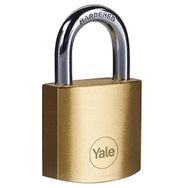 Yale Y110-30-115-1 30 mm Standart Koruma Sertleştirilmiş Çelik Halka Çift Kilitleme 3 Anahtar Pirinç Asma Kilit