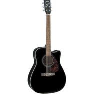 Yamaha Siyah Elektro Akustik Gitar