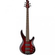 Yamaha TRBX605FM Translucent Dark Red Burst Bas Gitar