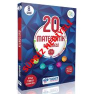 Yanıt Yayınları 8. Sınıf Matematik Video Çözümlü 20 Denemesi