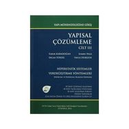 Yapısal Çözümleme Cilt 3 - Yavuz Durgun Faruk Karadoğan Ercan Yüksel Sumru Pala