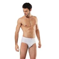 Yaren Tuhafiye 200 6'lı Yüzde Yüz Pamuklu Beyaz Paket Hmd Erkek Penye Slip