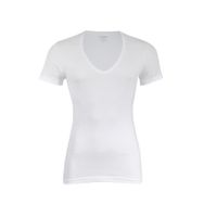 Yaren Tuhafiye 6 Adet Fanila Beyaz 355 Yıldız Erkek Likralı Derin V Yaka T-Shirt