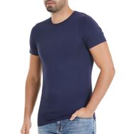 Yaren Tuhafiye 6 Adet Fanila Lacivert 477 Yıldız Erkek Bambu Kısa Kollu T-Shirt