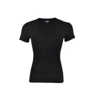 Yaren Tuhafiye 6 Adet Fanila Siyah 356 Yıldız Erkek Likralı Derin V Yaka T-Shirt
