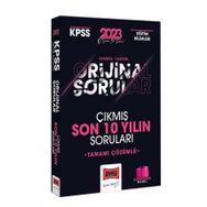 Yargı 2023 KPSS Eğitim Bilimleri Fasikül Fasikül Orjinal Son 10 Yılın Çıkmış Soruları ve Çözümleri