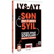 Yargı AYT Son 5 Yıl Tamamı Çözümlü Çıkmış Sınav Soruları
