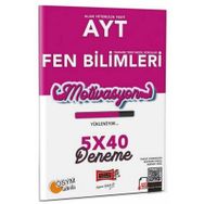 Yargı Yayınları - 2023 AYT Fen Bilimleri 5x40 Deneme