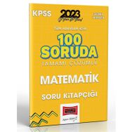 Yargı Yayınları 2023 KPSS Tüm Adaylar İçin 100 Soruda Matematik Tamamı Çözümlü Soru Kitapçığı