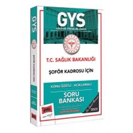 Yargı Yayınları - 2023 Sağlık Bakanlığı Şöför Kadrosu İçin Konu Özetli Açıklamalı Soru Bankası