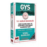 Yargı Yayınları - 2023 Sağlık Bakanlığı Veri Hazırlama ve Kontrol İşletmeni Kadrosu İçin Konu Özetli Açıklamalı Soru Bankası