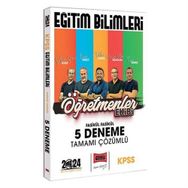 Yargı Yayınları 2024 KPSS Eğitim Bilimleri Öğretmenler Ekibi Fasikül Fasikül Tamamı Çözümlü 5 Deneme