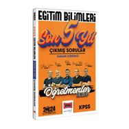 Yargı Yayınları - 2024 KPSS Eğitim Bilimleri Öğretmenler Ekibi Tamamı Çözümlü Son 5 Yıl Çıkmış Sorular