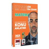 Yargı Yayınları - 2024 KPSS Lise Ön Lisans 5Yüz Ekibi Matematik Çıkmış Sorularla Desteklenmiş Analizli Konu Anlatımı