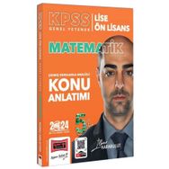 Yargı Yayınları - 2024 KPSS Lise Ön Lisans 5Yüz Ekibi Matematik Çıkmış Sorularla Desteklenmiş Analizli Konu Anlatımı