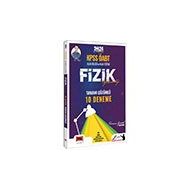 Yargı Yayınları - 2024 KPSS ÖABT Fizik Öğretmenliği Tamamı Çözümlü 10 Deneme