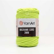 Yarnart 3 mm 801 250 gr Macrame Cord El Örgü İpi