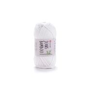 Yarnart Jeans Bamboo 101 Beyaz İplik