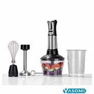 Yasomi HB008 Siyah Gri 5'i 1 Arada Kablosuz El Blenderi