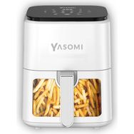 Yasomi Y35 Pro 1350W Beyaz Airfryer Fritöz 3,5 Litre Kapasite Tek Hazne LED Ekran