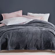 Yataş Bedding Holly Wellsoft Antrasit Tek Kişilik Battaniye