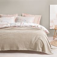 Yataş Bedding Holly Wellsoft Ekru Tek Kişilik Battaniye