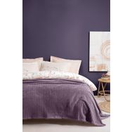 Yataş Bedding Holly Wellsoft Kül Moru Çift Kişilik Battaniye