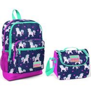 Yaygan Çanta Coral High Kız Çocuk Unicorn Desenli Ilkokul Çanta Seti - Usb Ve Aux Çıkışlı SETYGN23270BE Okul Çantası