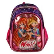 Yaygan Winx Club Pembe Mor Kız Çocuk Okul Çantası