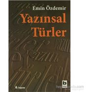 YAZINSAL TÜRLER - EMIN ÖZDEMİR