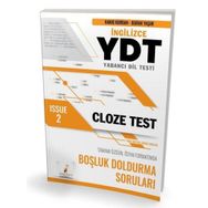 YDT İngilizce Cloze Test Issue 2 Pelikan Yayınları