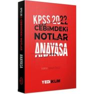 Yediiklim Yayınları 2022 KPSS Cebimdeki Notlar Anayasa Kitapçığı