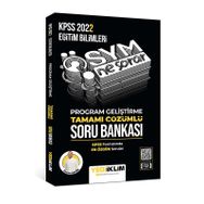 Yediiklim Yayınları 2022 KPSS Eğitim Bilimleri Ösym Ne Sorar Program Geliştirme Tamamı Çözümlü Soru Bankası