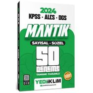 Yediiklim Yayınları - 2024 KPSS ALES DGS Mantık Sayısal Sözel Tamamı Çözümlü 50 Deneme