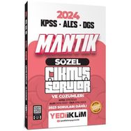 Yediiklim Yayınları - 2024 KPSS ALES DGS Sözel Mantık Tamamı Çözümlü Çıkmış Sorular